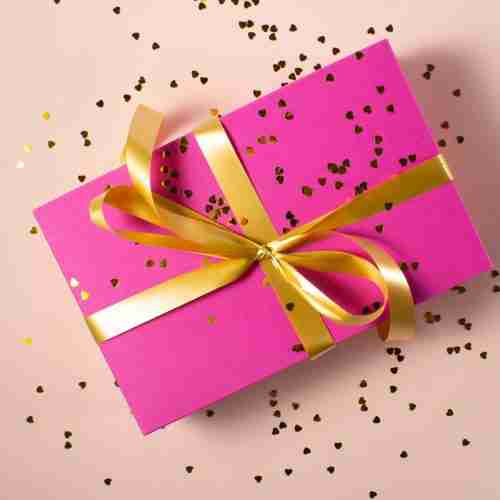 wrapped gift box